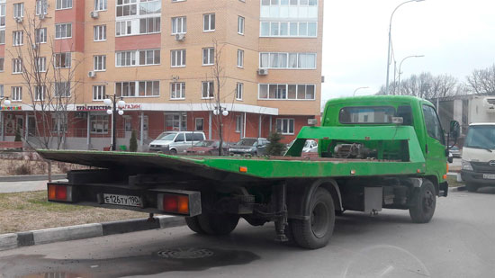 evakuatori v Калужском Шоссе